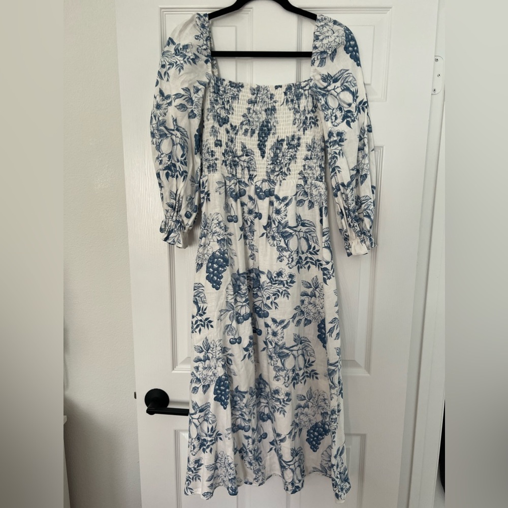 REFORMATION midi floral dress